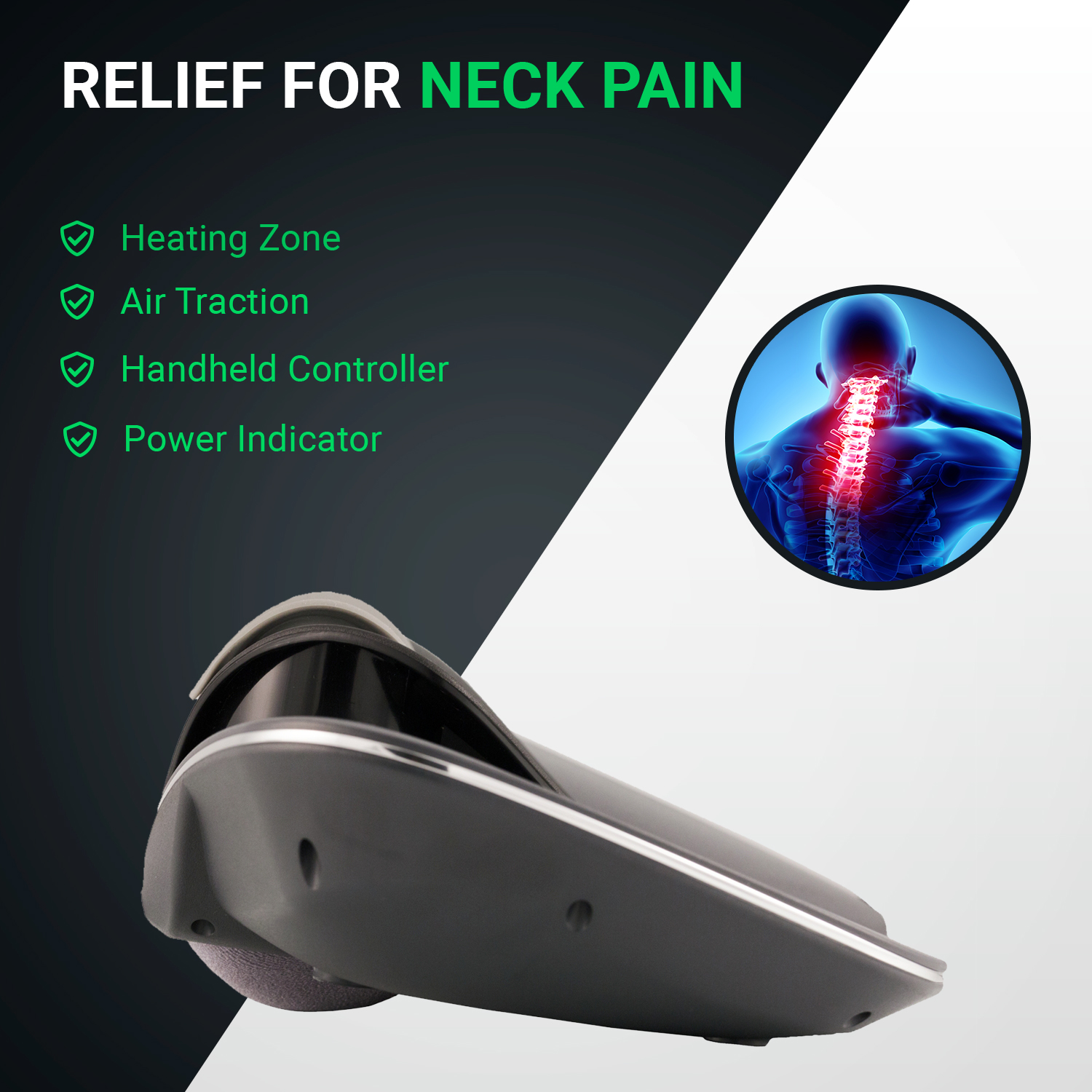 Dynamic Wedge Cervical Automatic Neck Traction Device
