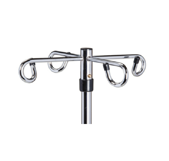 Six Leg Heavy Base Infusion Pump Stand with 4 Hooks