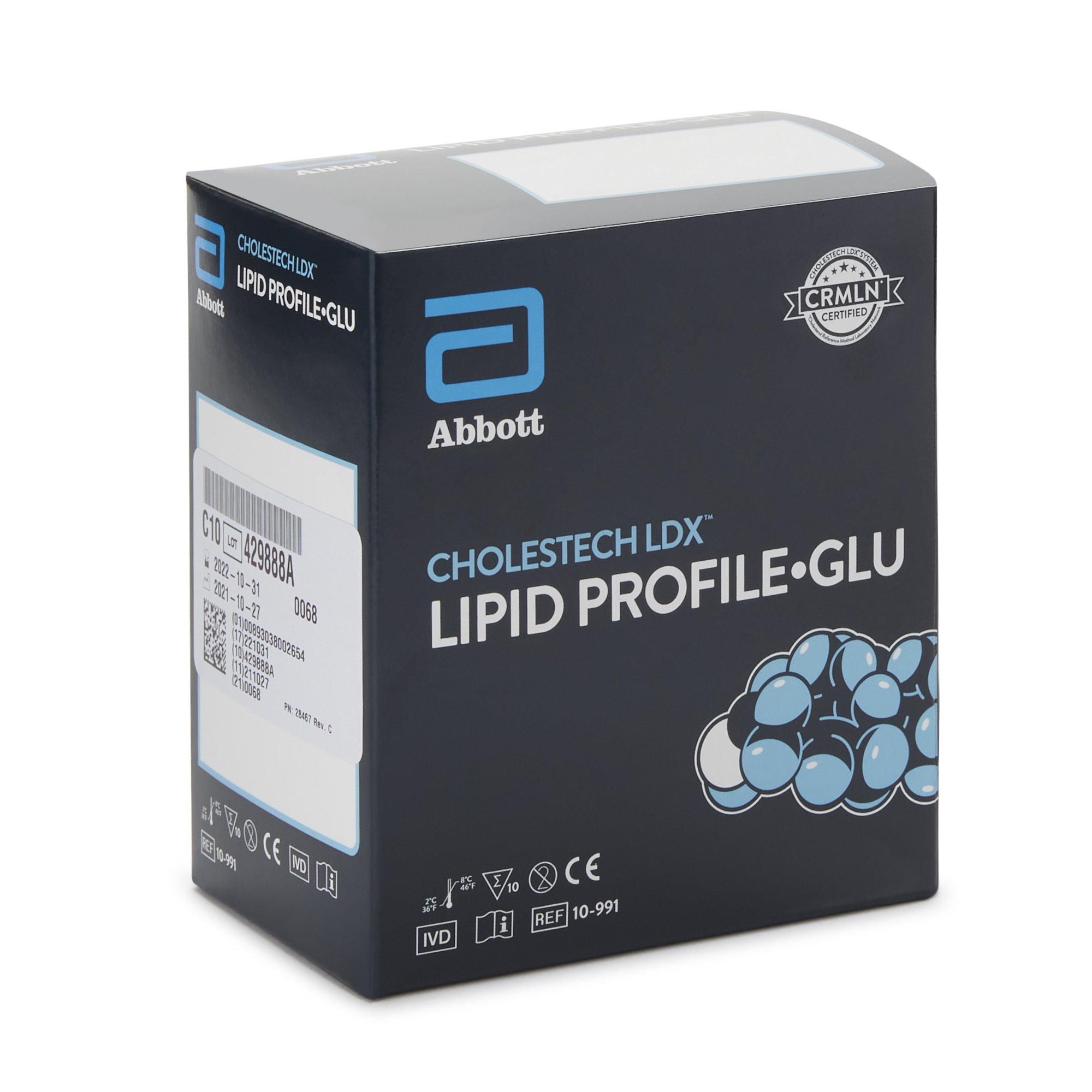 Reagent Cholestech LDX Lipid Profile & Glucose Cassette For Use with Cholestech LDX Analyzer
