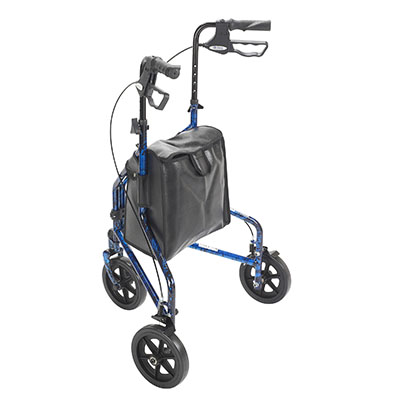 3 Wheel Rollator with Loop Brake