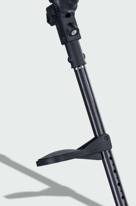 Ergobaum Carbon Fiber Black Mamba Adult Crutch