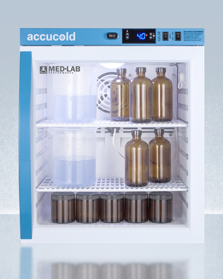 1 Cu Ft Compact Laboratory Refrigerator
