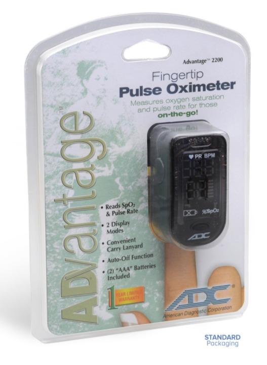 Advantage 2200 Fingertip Pulse Oximeter