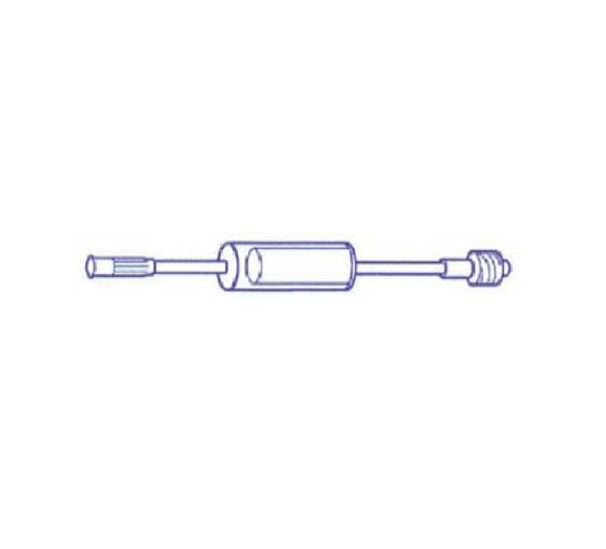 Extension Set 6 Inch Tubing 3.3 mL Priming Volume DEHP-Free, Polyethylene Lined Tubing