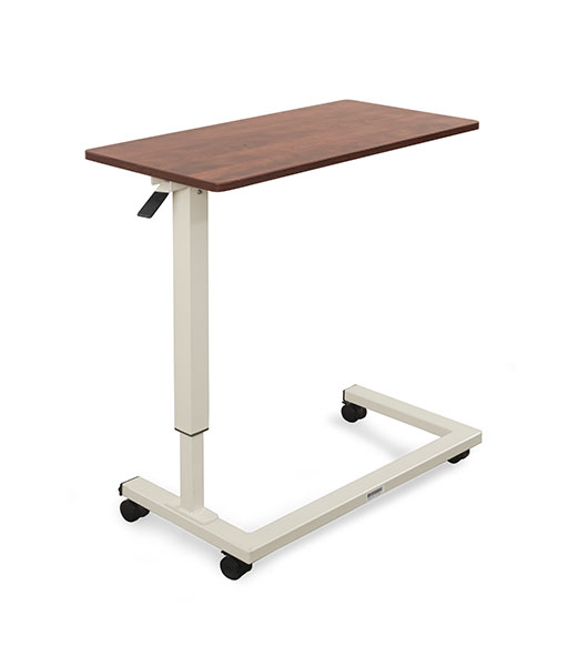 Hospital Over Bed Table Adjustable Height