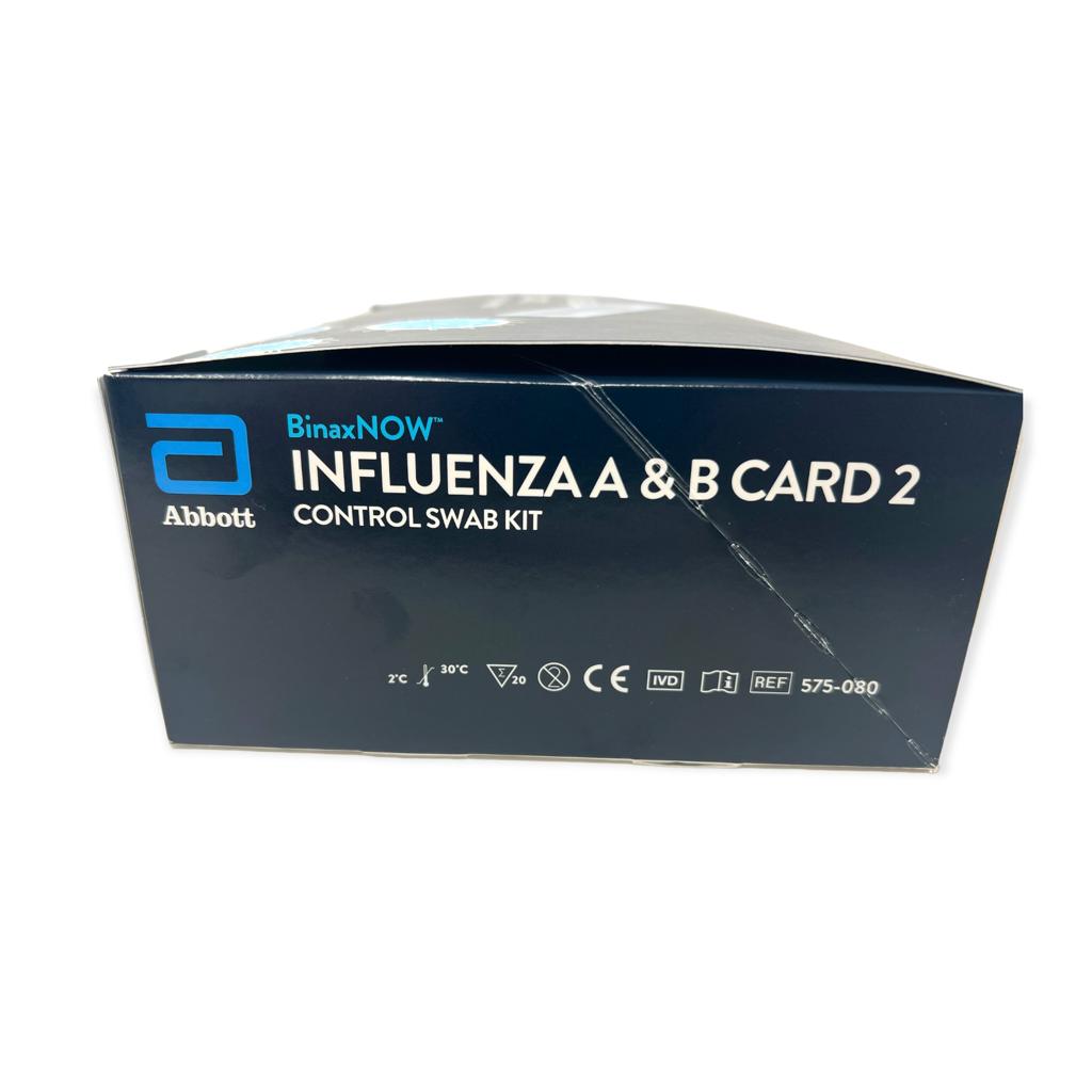BinaxNOW Influenza A & B Swab "Control Kit"