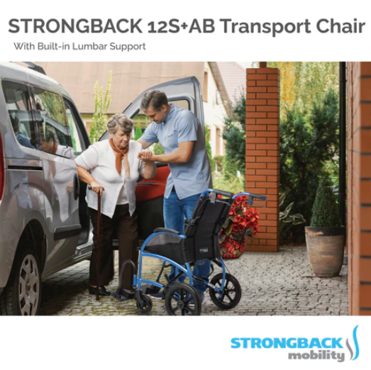 Excursion Small Transport Wheelchair with Attendant Brake