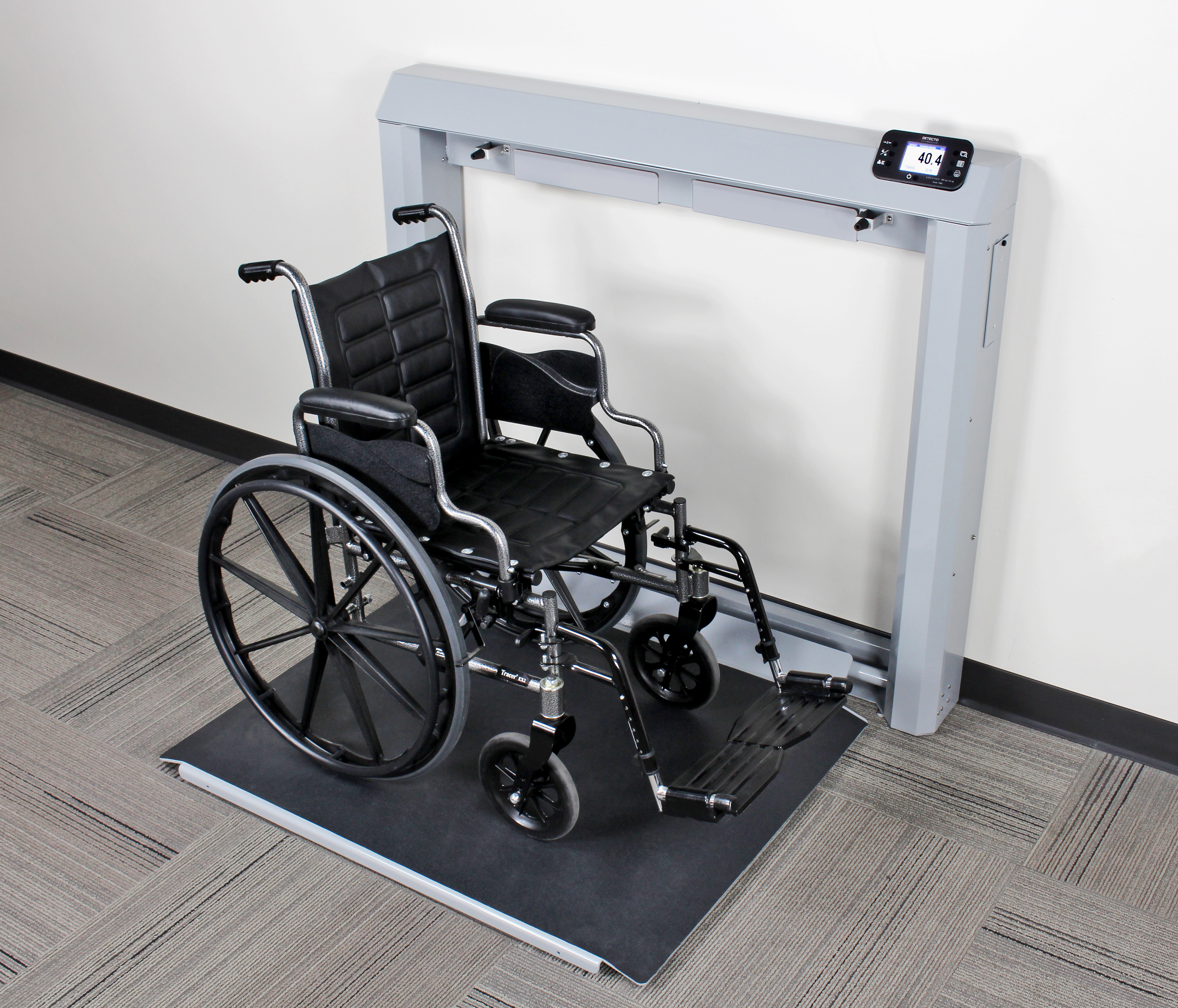 Digital Wall Mount Fold Up Wheelchair Scale