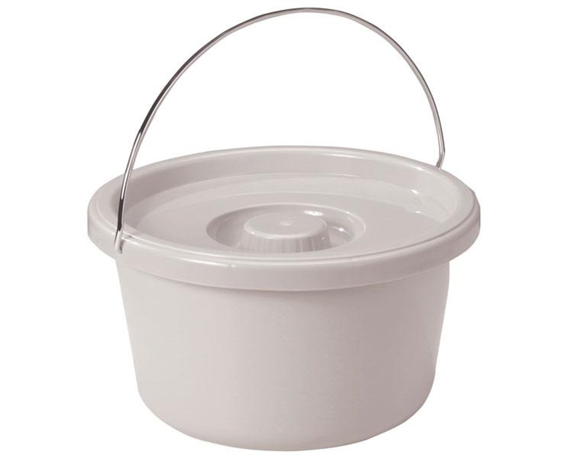 Folding Steel Bedside Commode
