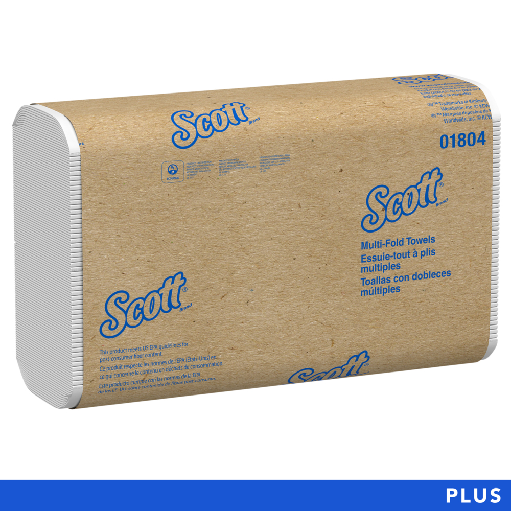 Scott, Multi Fold Towels, 1 Ply, White