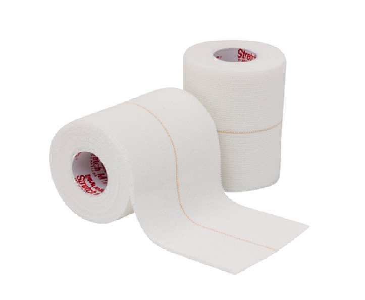 Stretch MTape Premium Maximum Strength Elastic Adhesive Tape, White