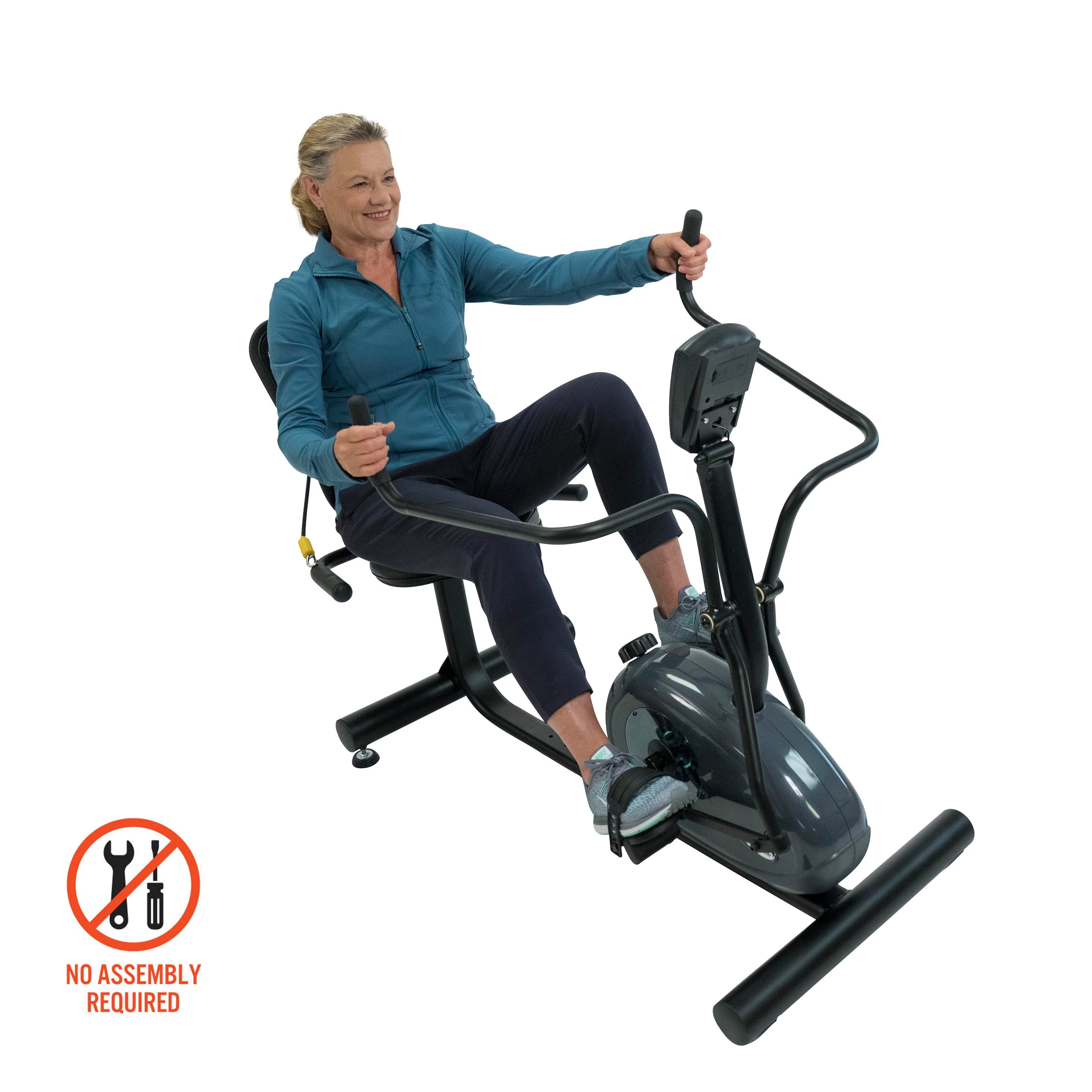 PhysioTrainer CXT Fully Assembled Recumbent Cross Trainer for Seniors