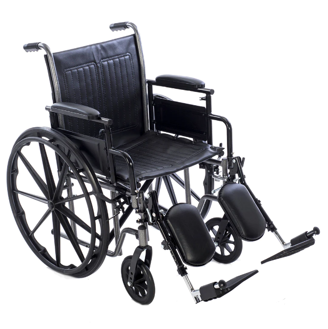 Chariot II K2 Wheelchair with Elevating Leg Rests