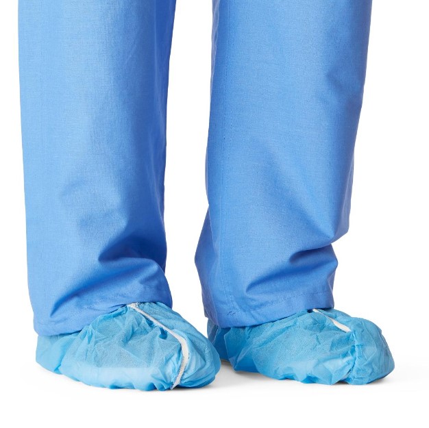 Blue Shoe Cover Latex Free X Large - Clearance
