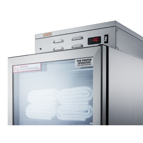 12.6 cu. ft. Glass Door Blanket Warmer