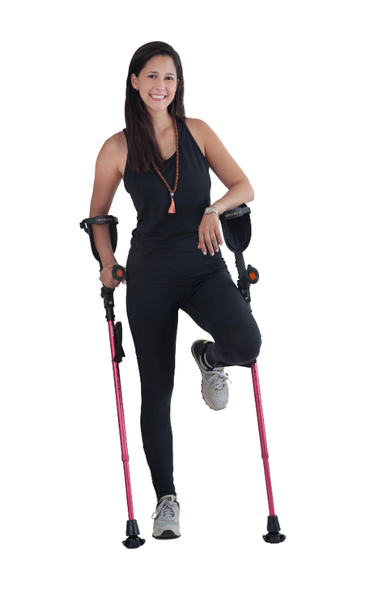 7G Ergobaum Adult Forearm Crutches