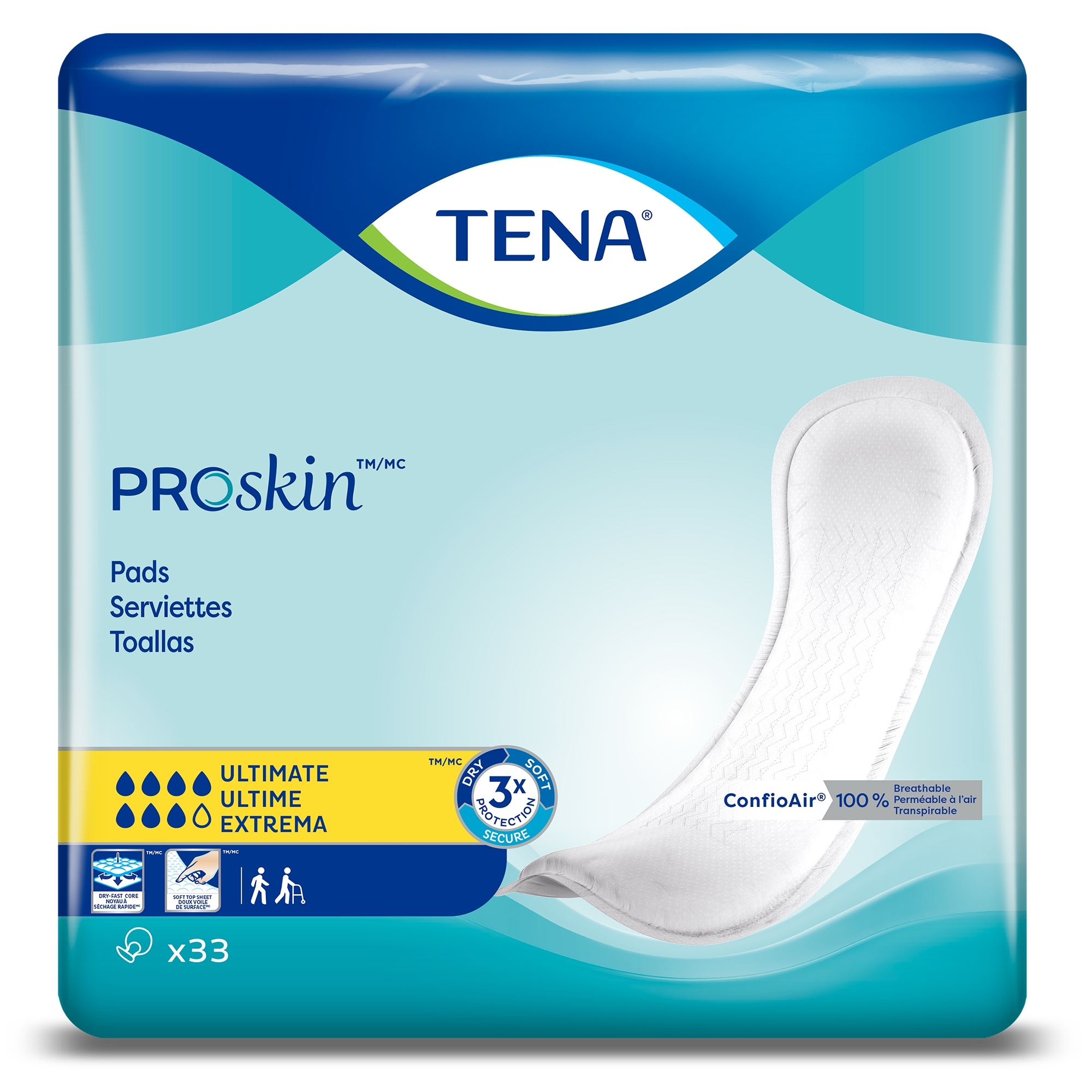 TENA Light Incontinence Pads Ultimate