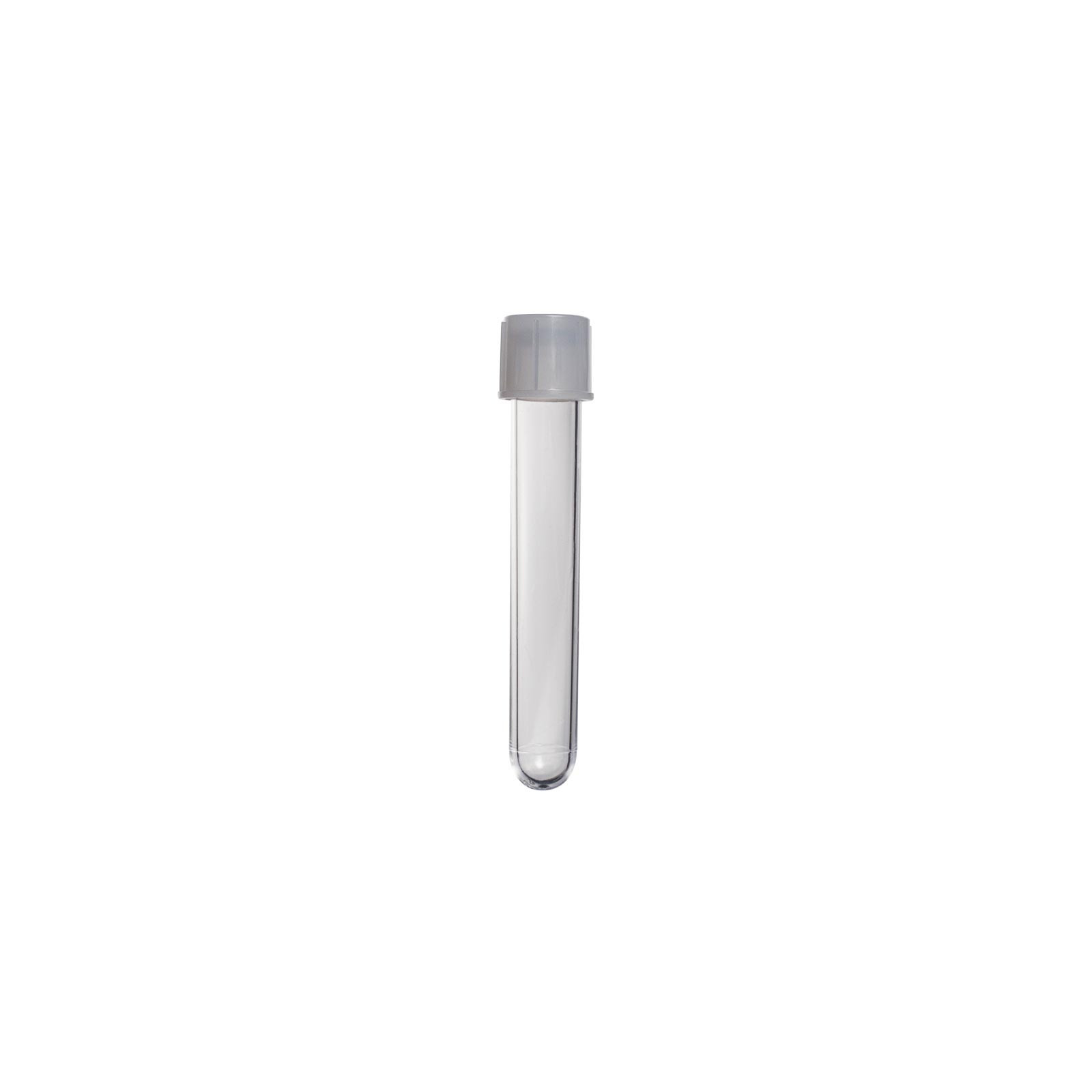 Disposable Culture Tubes, Non Sterile, 12 x 75 mm with 2 Position Polyethylene Snap Cap