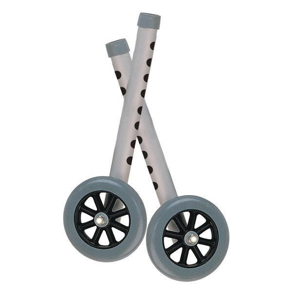 Extended Height Walker Wheels and Legs Combo Pack 5" Wheels
