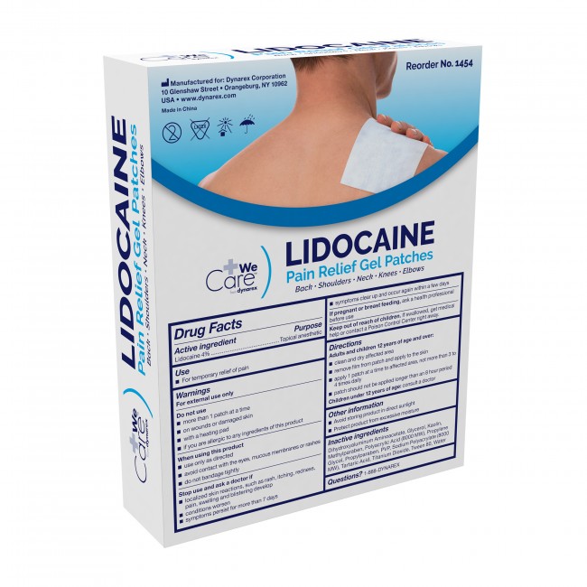 Lidocaine Pain Relief Gel Patch