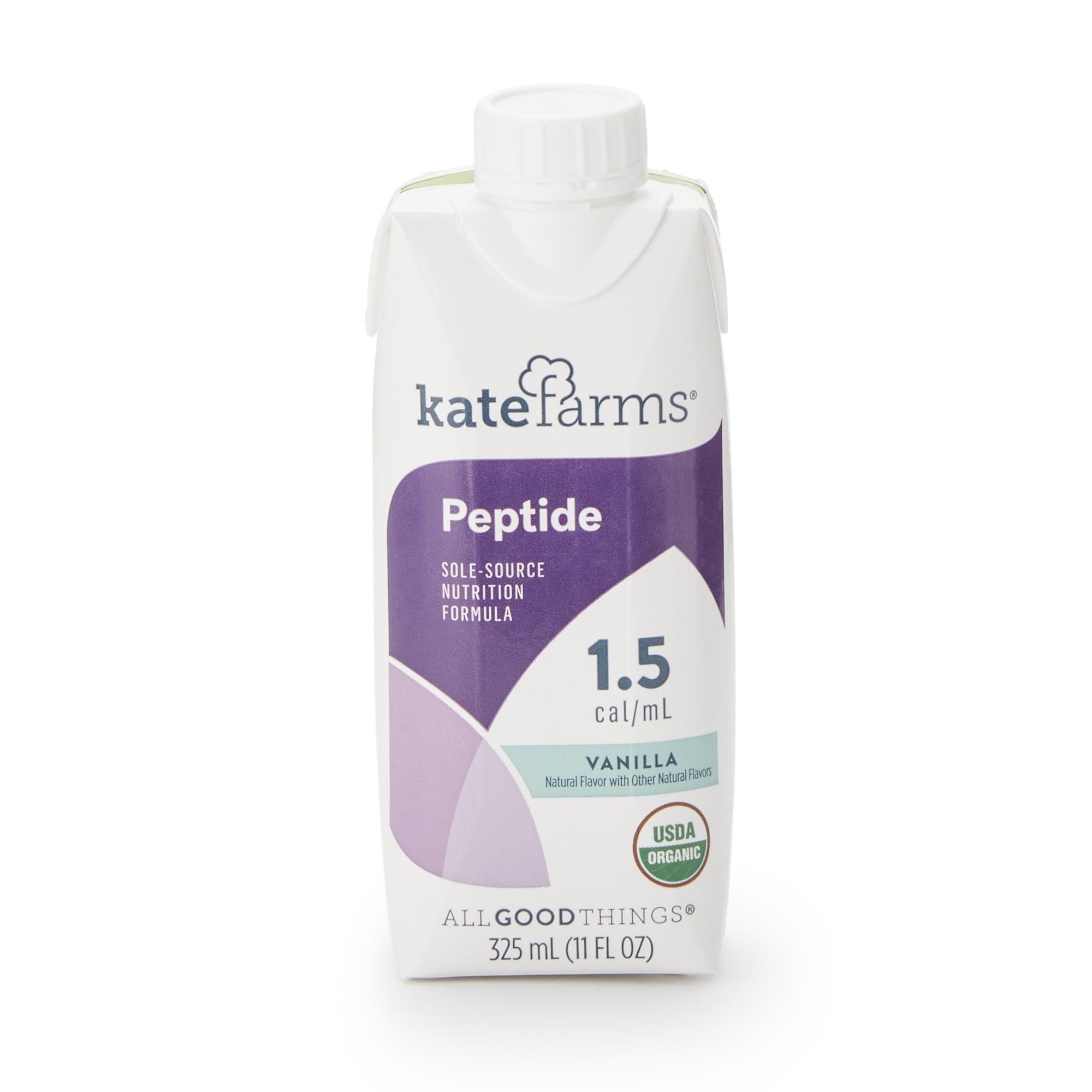 Oral Supplement, Peptide 1.5, Vanilla Flavor, Liquid, 11 oz