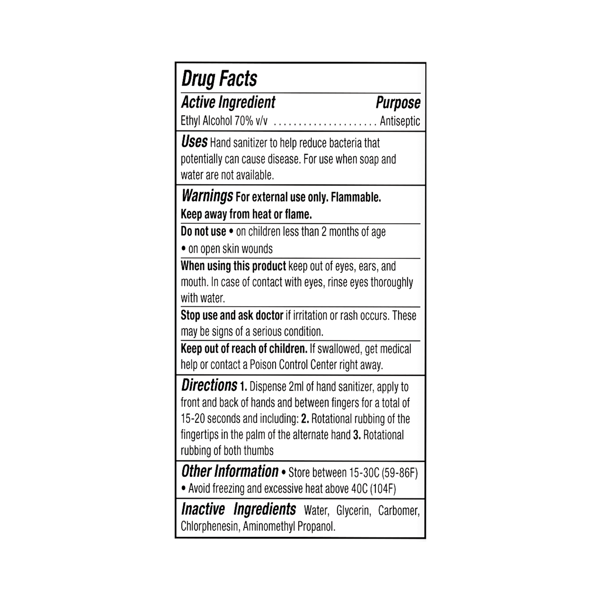 Hand Sanitizer 8.5 oz. Ethyl Alcohol Foaming Pump Bottle
