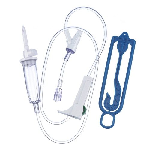 Secondary IV set with ULTRASITEÂ® injection site