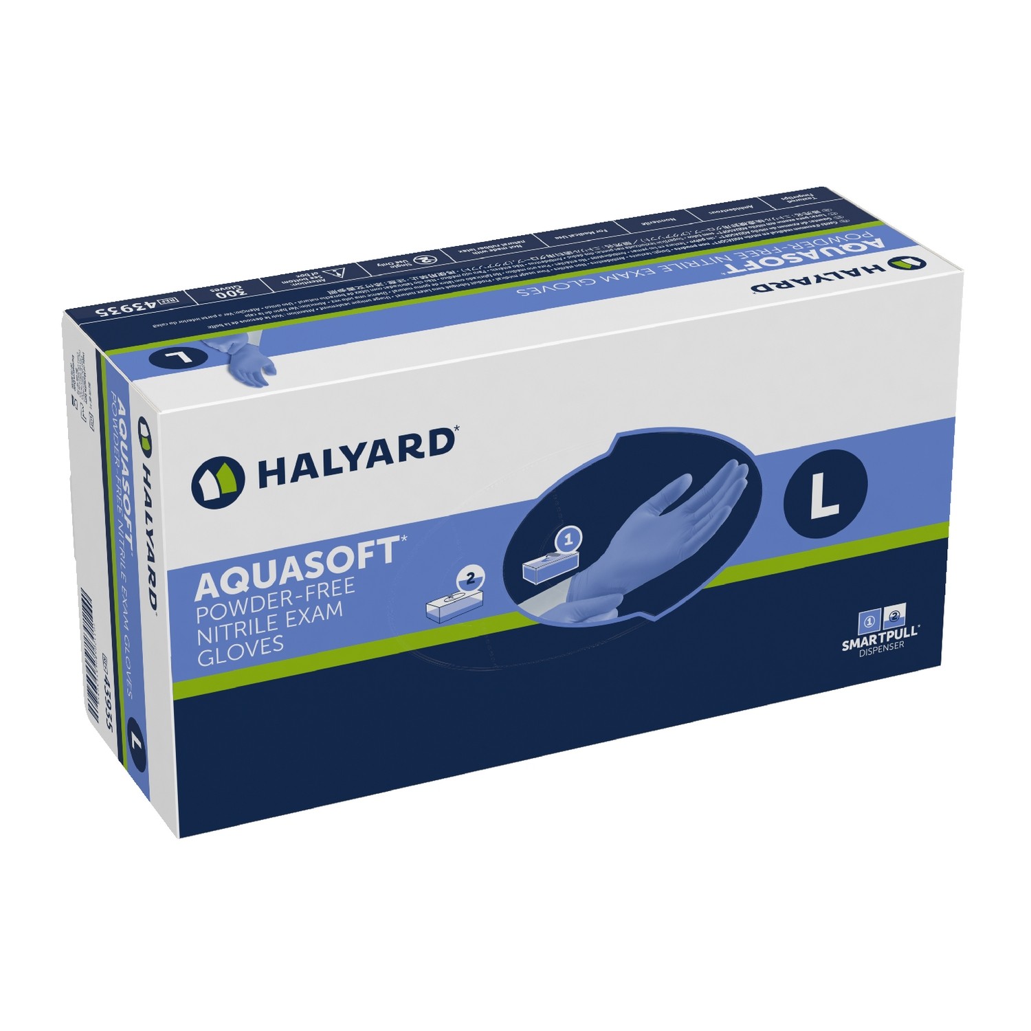 AquaSoft Nitrile Exam Gloves