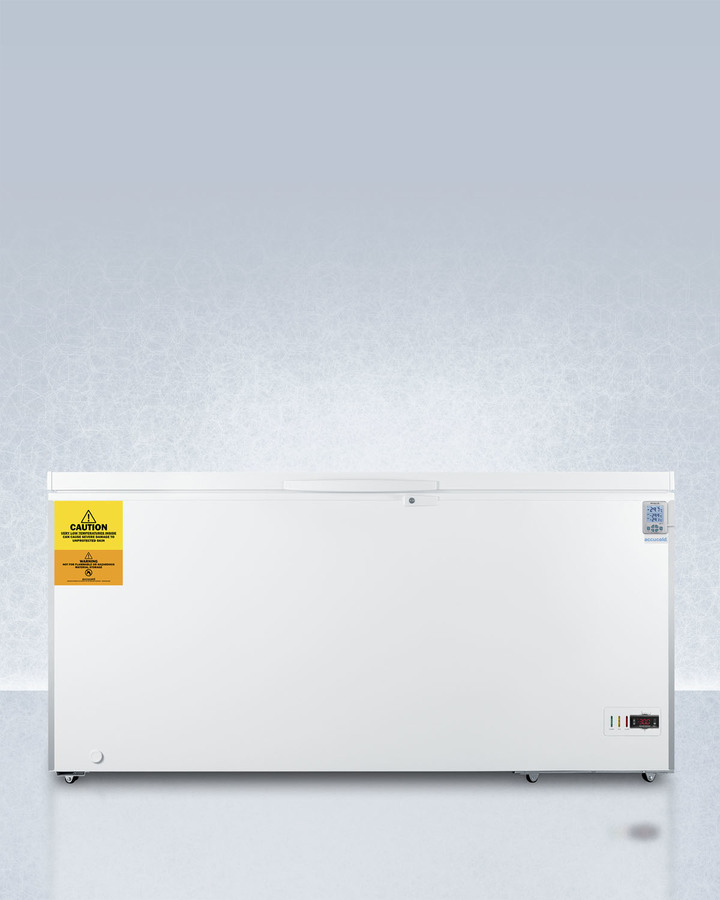 17.2 Cu Ft Chest Freezer Capable of -30º C (-22º F)