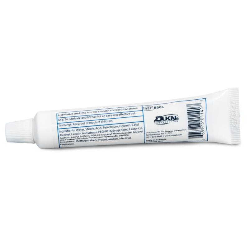 DawnMist Brushless Shave Cream Plastic Tube with Twist Cap