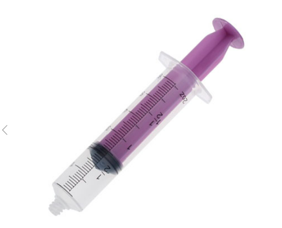 Flat Top Piston Syringe with Enfit Tip, 60 mL