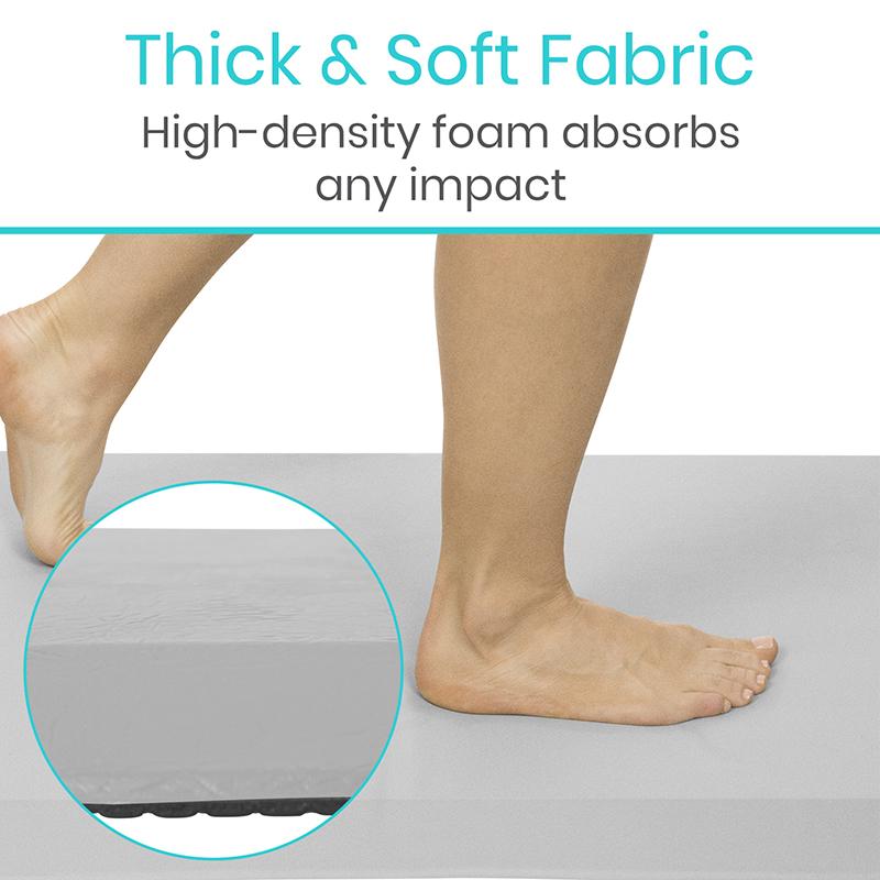 Bedside Fall Safety Protection Mat for Elderly, Senior, Handicap