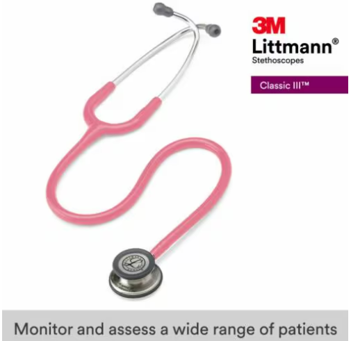 27" Littmann Classic III Stethoscope with Standard Finish Chestpiece
