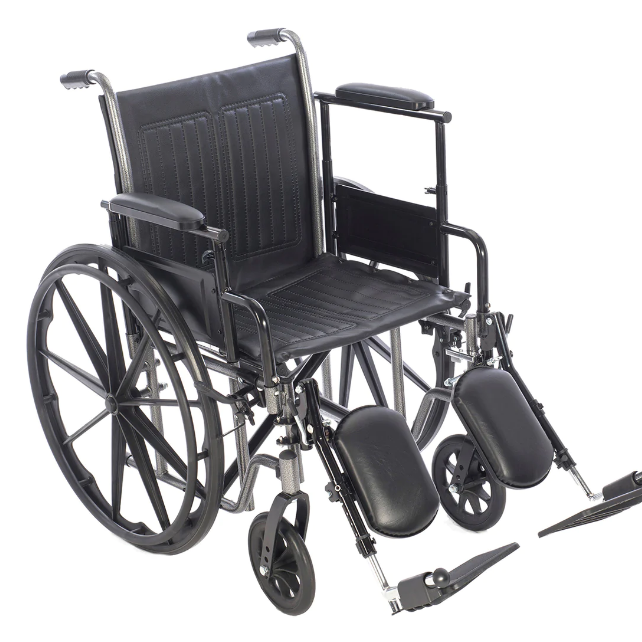 Chariot II K2 Wheelchair with Elevating Leg Rests