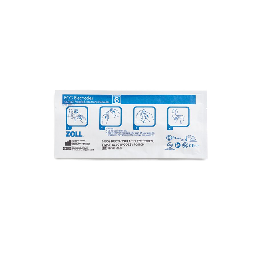 ECG Rectangular Electrodes, (Rx)