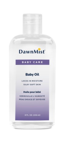 Baby Oil, 8 oz, Dispensing Cap