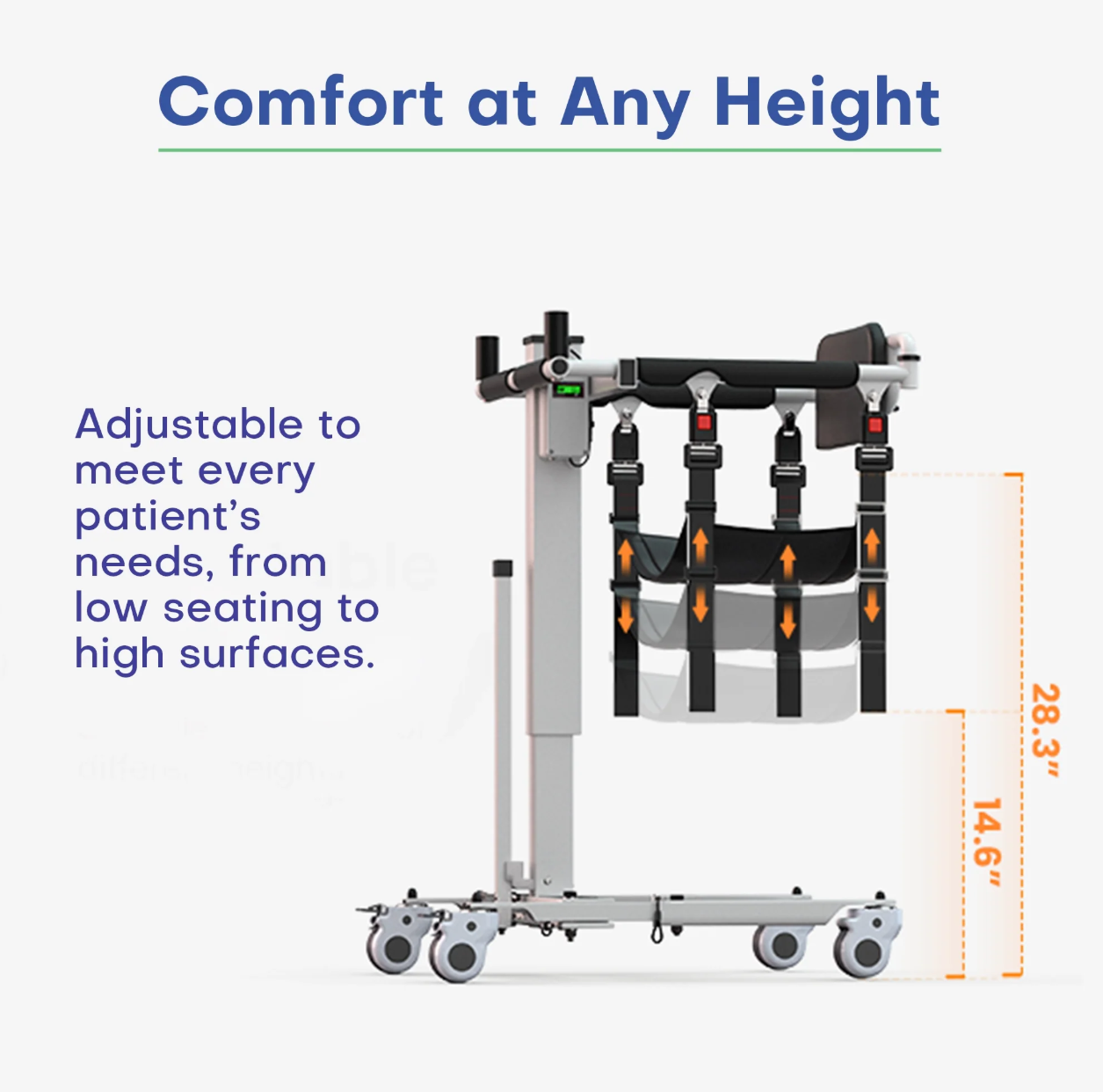 Freedom EveryLift Powered Sling Seat Patient Lift