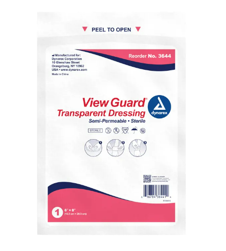 View Guard Transparent Dressings, Sterile