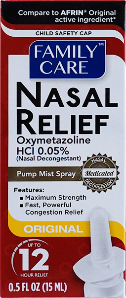 Nasal Relief Spray Original Formula 0.5 Fl. Oz