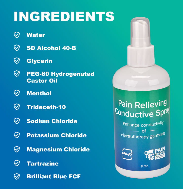 Pain Relieving Conductive Spray, 8 oz