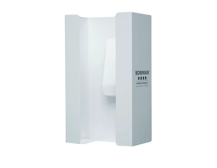 Powder Coated Steel White Divided Glove Box Dispensers