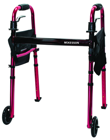 Travel Walker Adjustable Height Aluminum Frame