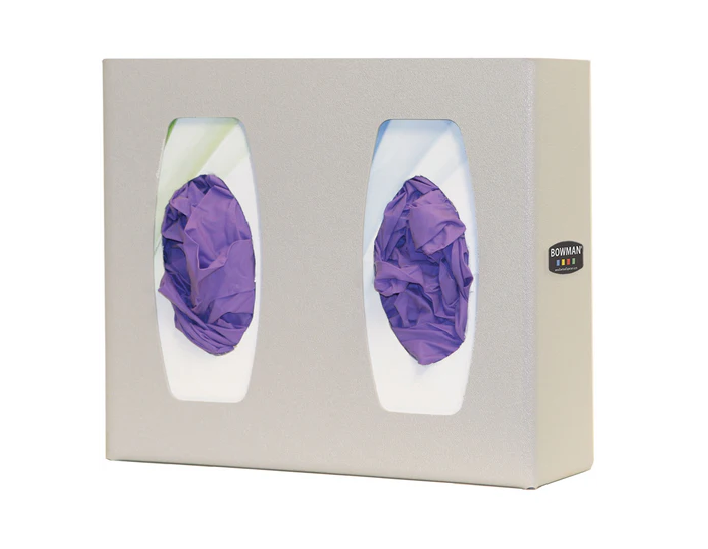 ABS Plastic Quartz Beige Divided Glove Box Dispensers