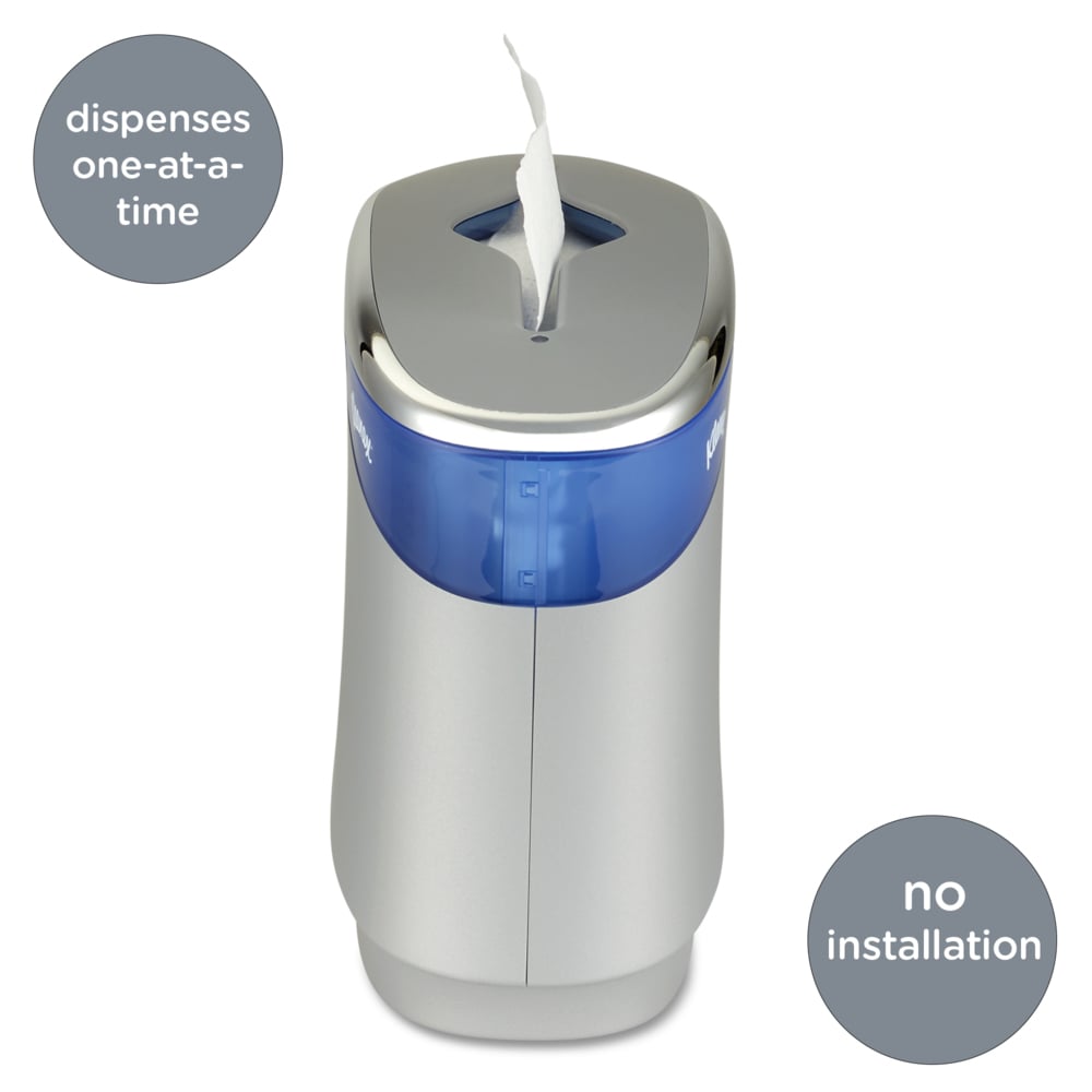 Kleenex Reveal, Folded Towel Dispensers, Soft Grey