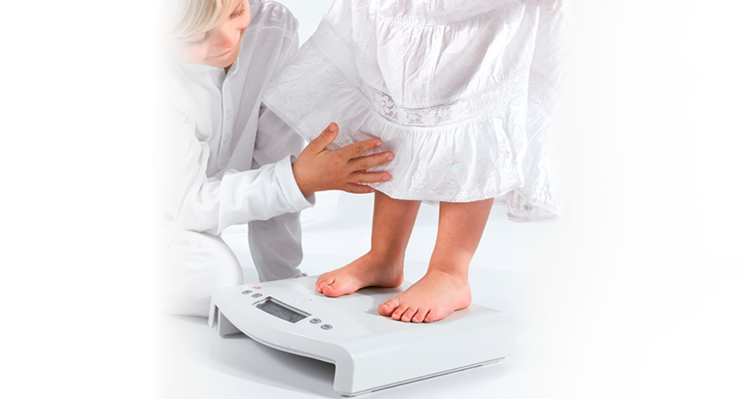 2 in 1 Mobile Baby Scale and Flat Scale for Toddlers