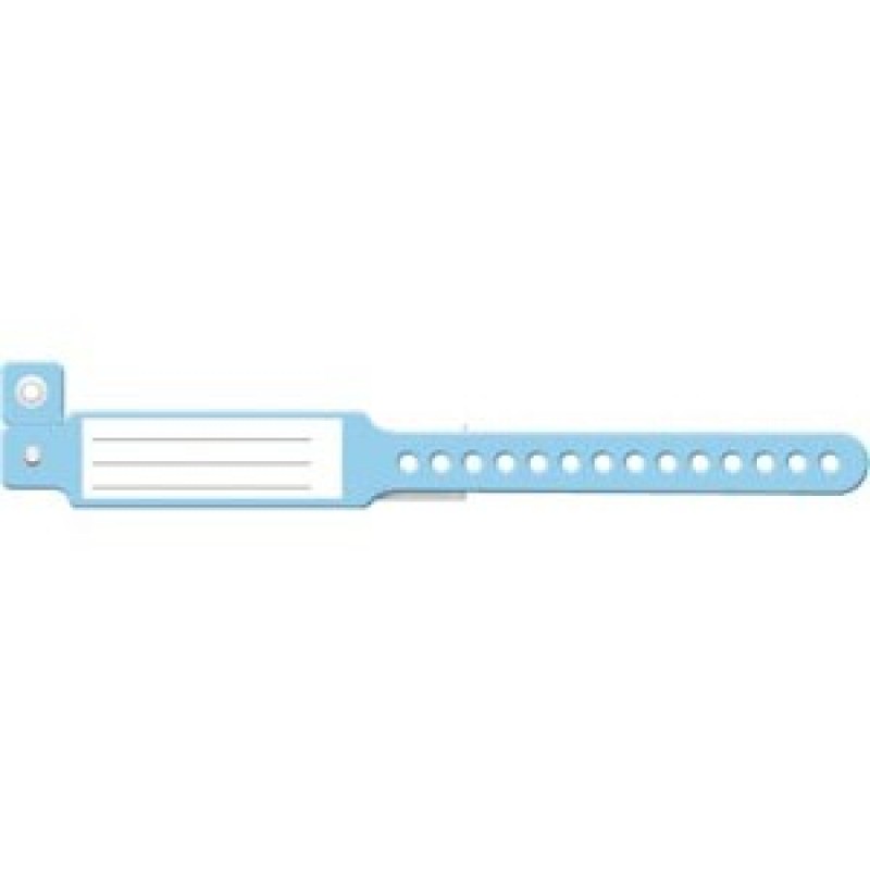 Wristband, Infant, Insert Vinyl, Custom Printed, Blue