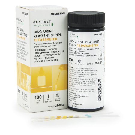 Consult 10SG Urine Reagent Strips