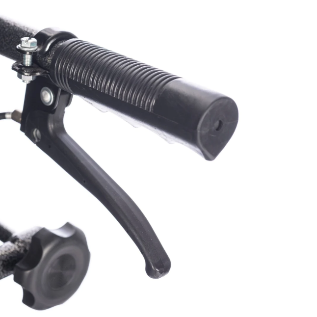 Reclining Wheelchair with Rear Anti Tippers & Elevating Leg Rests