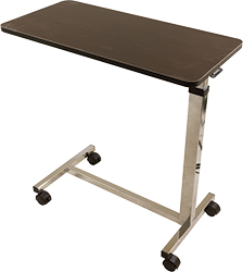 Overbed Table Non Tilting Bedside Table