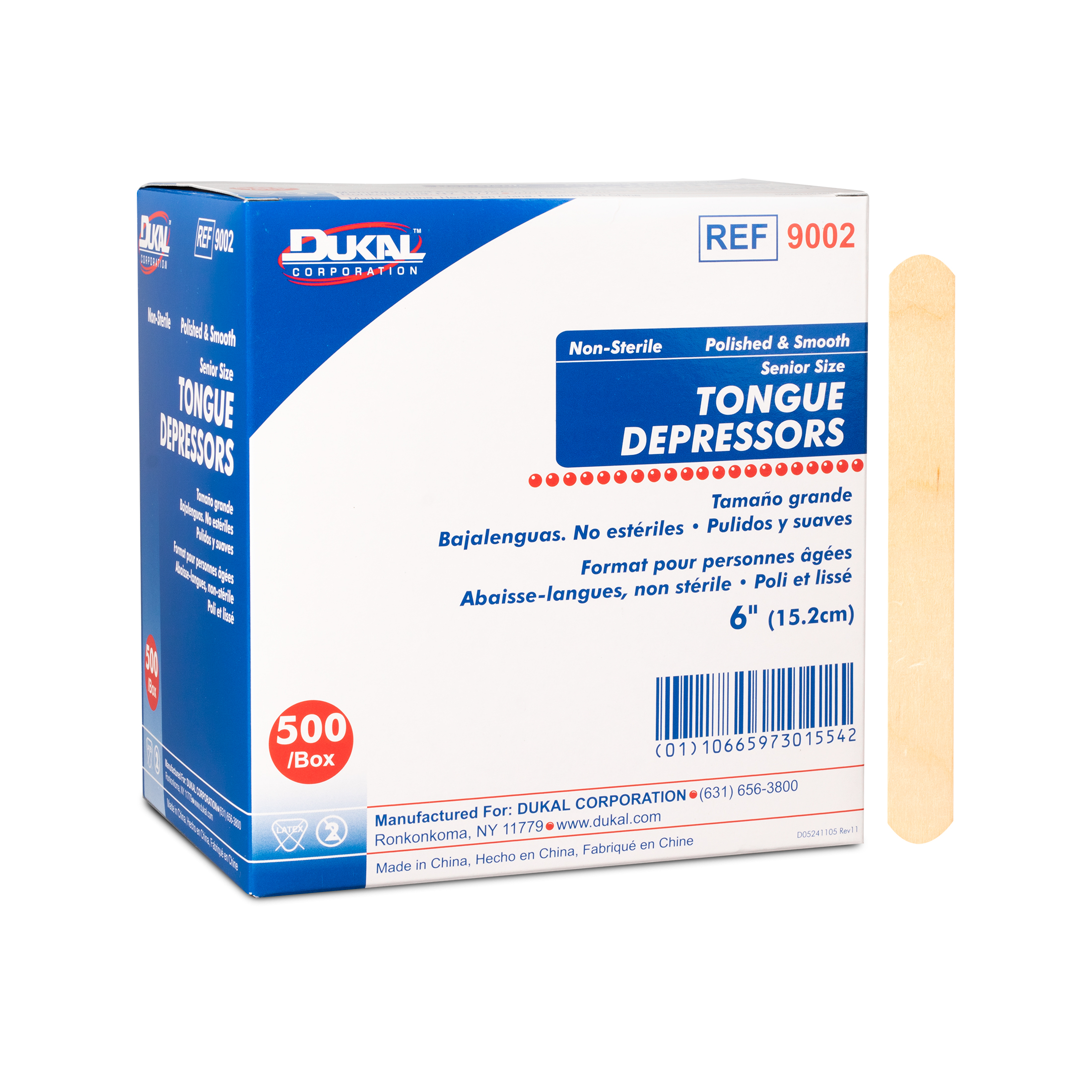 Tongue Depressor Senior 6" Non Sterile